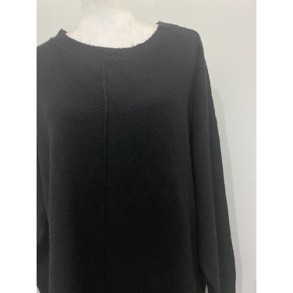a.n.a. Black Tunic NWOT Sweater Size 0X - Picture 2 of 8